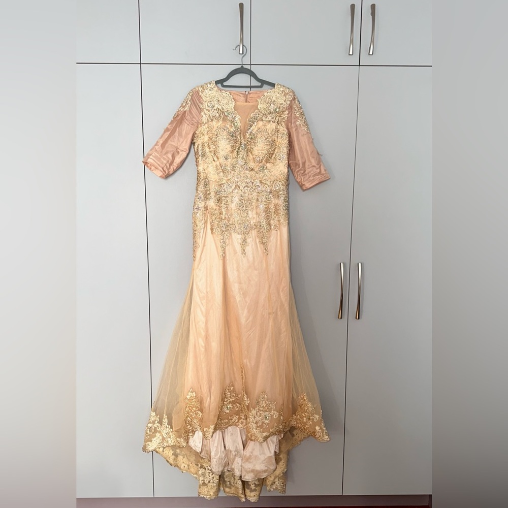 Custom mother of groom dress